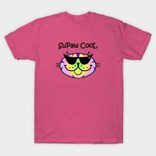 SuPaw CooL - rainbow tabby light T-Shirt